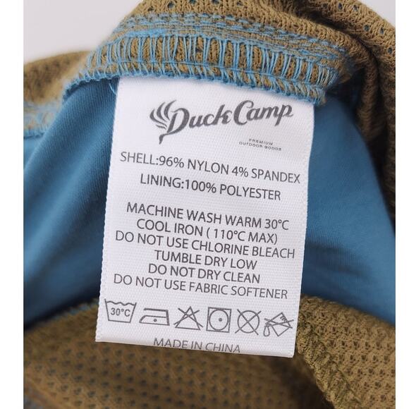 New NWT DuckCamp Coastal Blue Men's Size XL Nylon - Picture 10 of 10